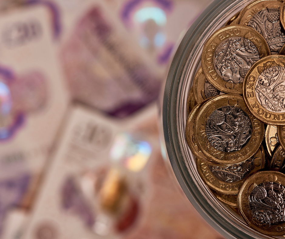 A jar of money
